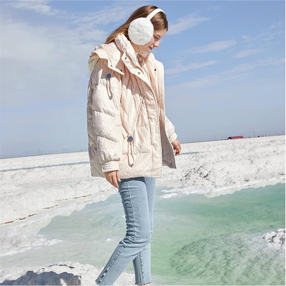 Women Faux Fur Earmuffs Adjustable Foldable Warm Winter Ear Covers Stylish